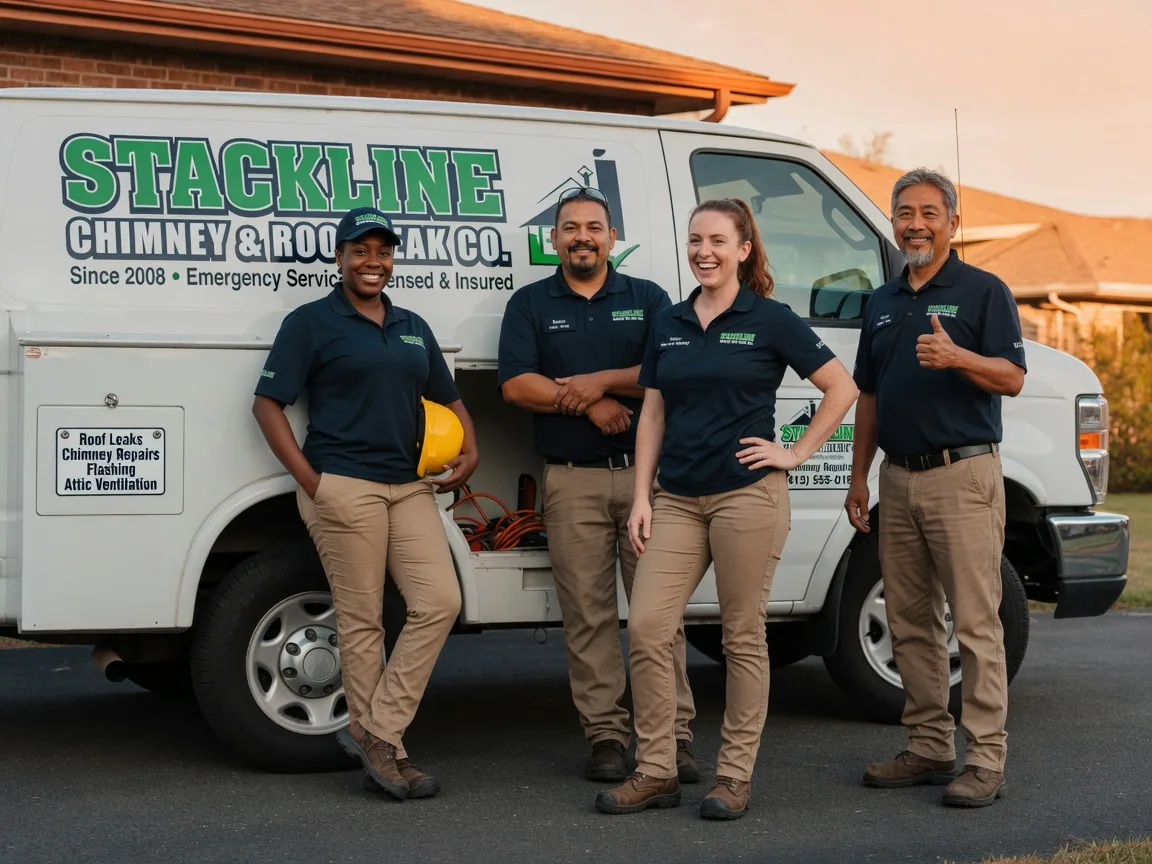Chimney flashing repair company in Hampden, ME